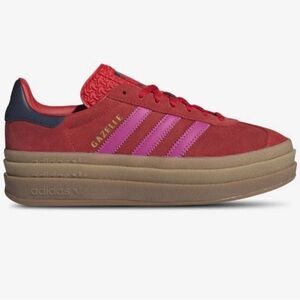 Adidas Gazelle Bold W Red Semi Lucid Fuchsia JH9665
Women's Size 7 NWT